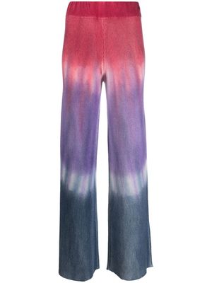 Canessa Talisman tie-dye trousers - Purple