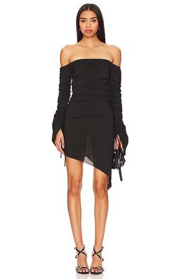 Cannari Concept Long Sleeve Dress in Black