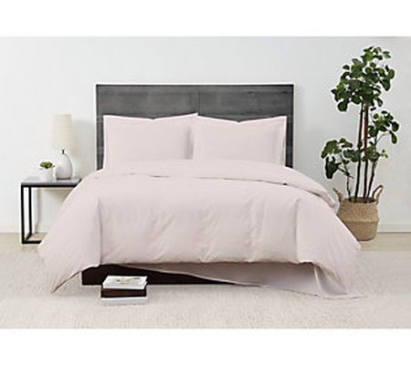 Cannon Solid Percale 2-Piece Twin Duvet Set
