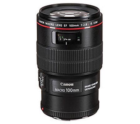 Canon EF 100mm f/2.8L Macro IS USM Lens Bundle