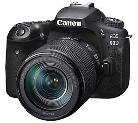 Canon EOS 90D DSLR Camera w/ 18-135mm USM Bundl e