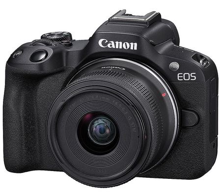 Canon EOS R50 Mirrorless Digital Camera w/ 18-4 5mm Lens