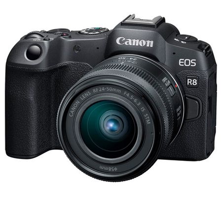 Canon EOS R8 Mirrorless Camera w/ RF 24-50mm & STM Lens