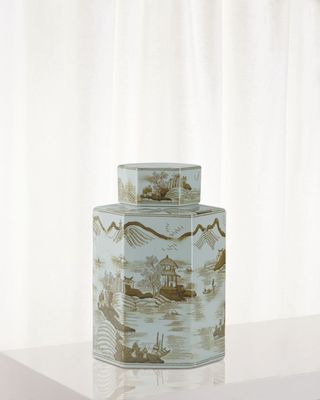 Canton Small Jar, Brown