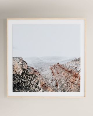 "Canyon" Photography Print on Photo Paper Framed Wall Art