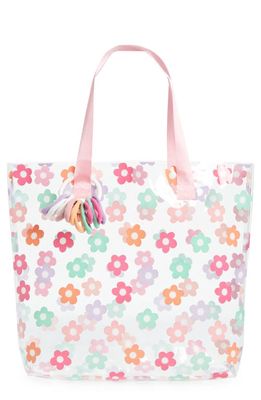Capelli New York Floral Jelly Tote in Pink Multi