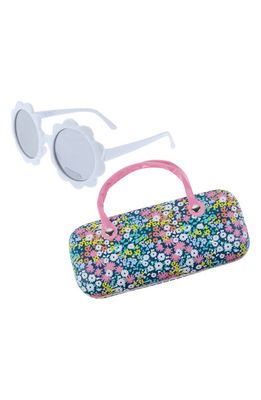 Capelli New York Kids' Daisy Sunglasses & Floral Print Case Set in Multi