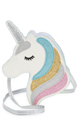 Capelli New York Kids' Glitter Unicorn Shoulder Bag in Multi