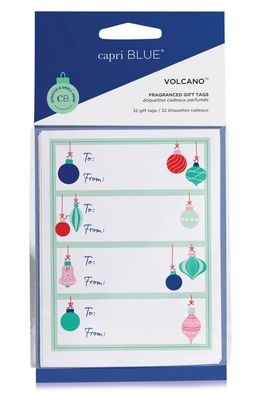 Capri Blue Volcano 32-Pack Scented Adhesive Gift Tags