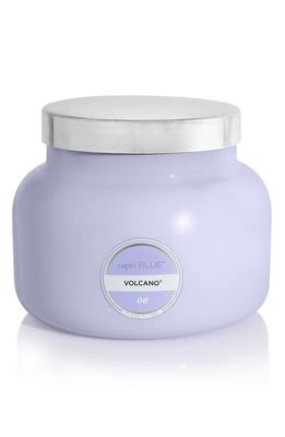 Capri Blue Volcano Digital Lavender Signature Jar Candle in Purple