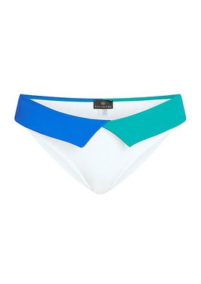 Capri Colorblocked Bikini Bottom