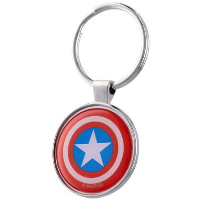Captain America 1.5" Shield Keychain