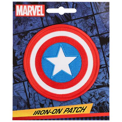 Captain America 3" Shield Iron-On Patch