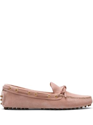 Car Shoe suede driving shoes - Pink