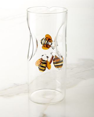 Carafe with Three Bees, 24 oz.