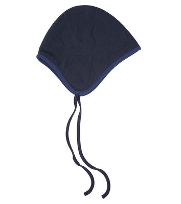 Caramel Baby Broom cotton-blend bonnet