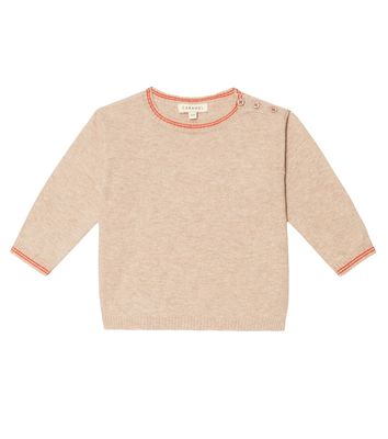 Caramel Baby Ulmus knit cotton sweater