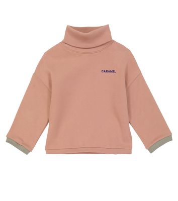 Caramel Drube cotton-blend sweatshirt