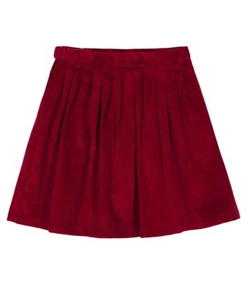 Caramel Preston corduroy skirt
