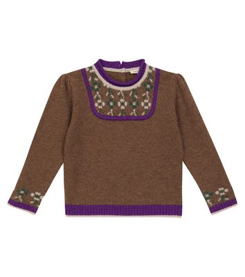 Caramel Saturn wool sweater
