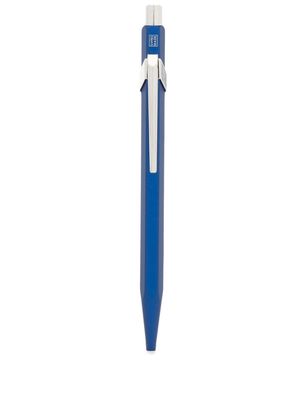 Caran d'Ache 849 logo-engraved ballpoint pen - Blue