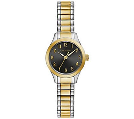 Caravelle by Bulova Women's Two-Tone Expans ion Band Watch