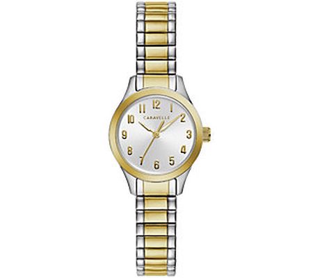 Caravelle by Bulova Women's Two-Tone Expansio n Band Watch