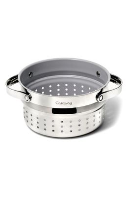 CARAWAY 3-Qt. Stainless Steel Steamer