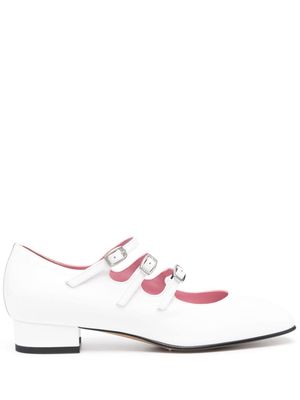 Carel Paris Ariana leather Mary Jane shoes - White