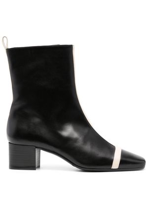 Carel Paris Audrey 45mm leather ankle boots - Black