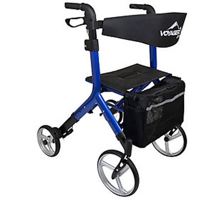 Carex ProBasics Voyager Folding Rollator with M esh Tote