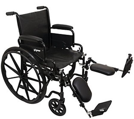 Carex ProBasics Wheelchair - Elevating Leg Rest s, 18x16 Seat