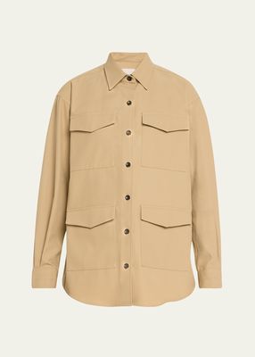 Cargo Pocket Utilitarian Shirt