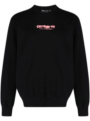 Carhartt WIP 2023 pre-owned logo-print sweatshirt - Black