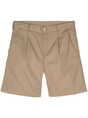 Carhartt WIP Albert cotton shorts - Brown