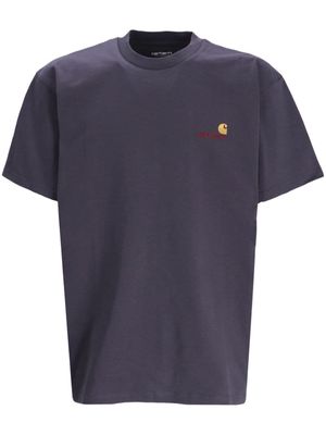 Carhartt WIP American Script cotton T-Shirt - Grey