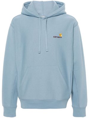 Carhartt WIP American Script hoodie - Blue