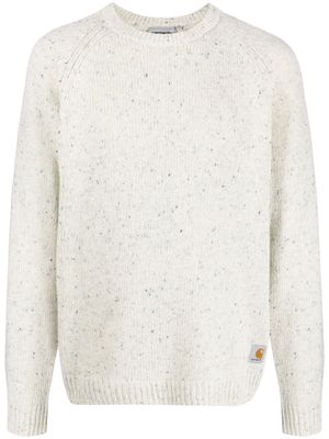 Carhartt WIP Anglistic wool-cotton blend jumper - Grey
