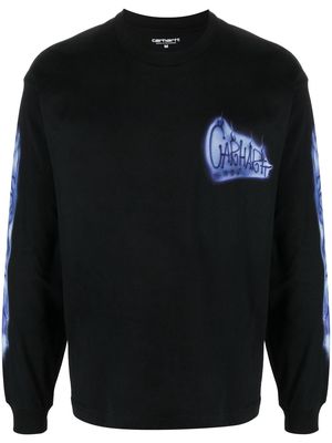 Carhartt WIP Babybrush Grin cotton T-shirt - Black