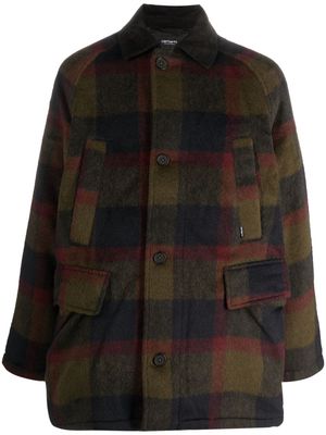 Carhartt WIP Beckley check-pattern cotton jacket - Black