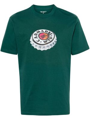 Carhartt WIP Bottle Cap organic cotton T-shirt - Green