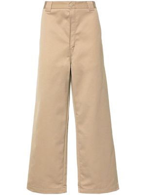 Carhartt WIP Brooker logo-patch trousers - Neutrals