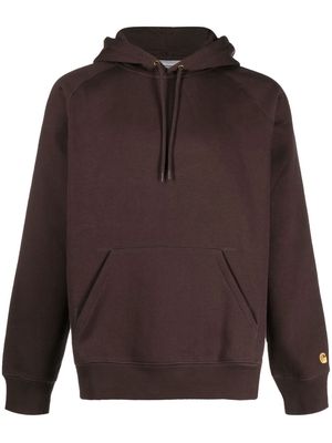 Carhartt WIP Chase cotton hoodie - Brown