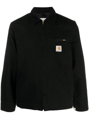 Carhartt WIP chest logo-patch detail jacket - Black