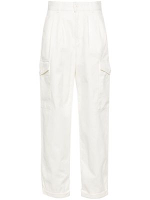 Carhartt WIP Collins cotton cargo trousers - White