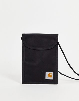Carhartt WIP collins neck pouch in black