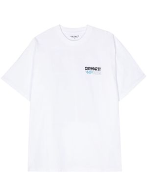 Carhartt WIP Contact sheet logo-print T-shirt - White