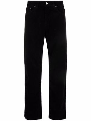 Carhartt WIP corduroy straight-leg trousers - Black
