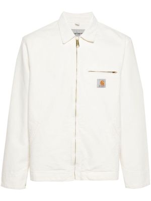 Carhartt WIP Detroit organic cotton jacket - White