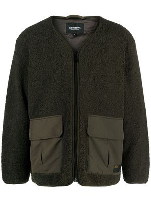 Carhartt WIP Devin Liner panelled fleece jacket - Green